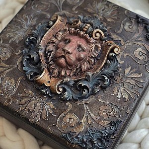 Трафарет - Легенда круг - Фотография интерьере 2