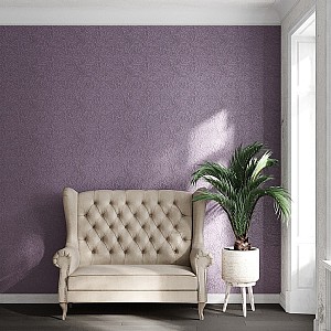 Трафарет - Геральдические листья малый - Фотография интерьере 1