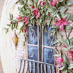 Трафарет - Кирпичи - Фотография интерьере 2