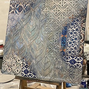 Трафарет - Аллюр - Фотография интерьере 12