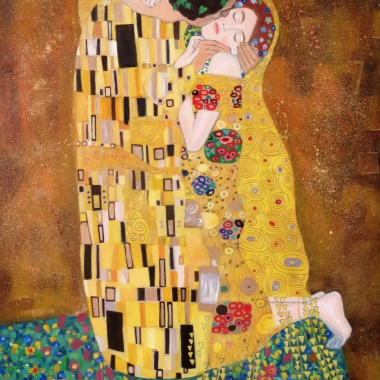 Трафарет - Поцелуй Трафарет - Поцелуй