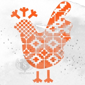 Трафарет - Вышивка 1