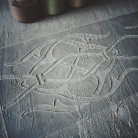 Трафарет - Лиможское кружево