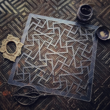 Трафарет - Аарон 1 Трафарет - Аарон 1